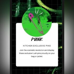 LUSH Punk Pins Set